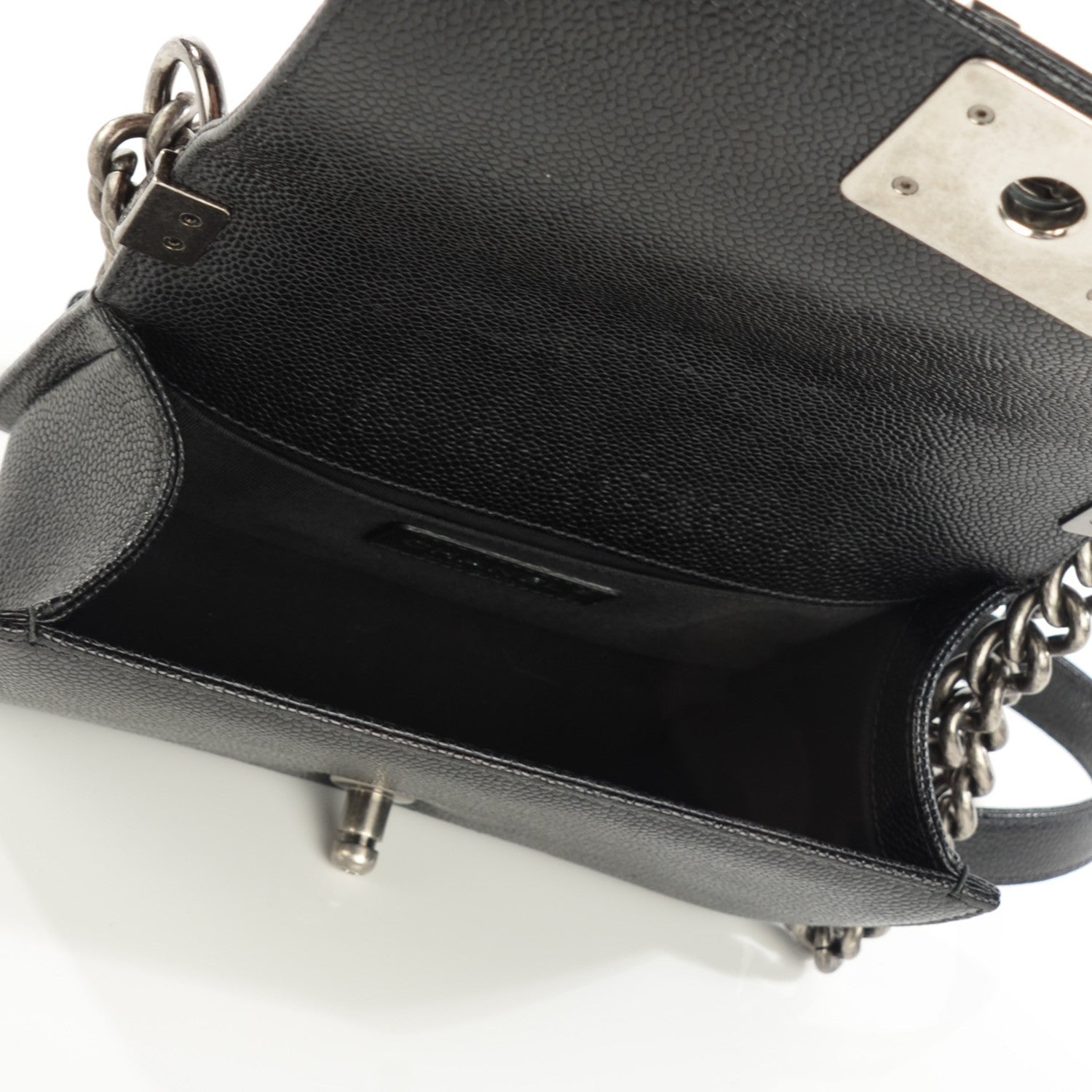Chanel Caviar Quilted Small Boy Flap Black 5 of 8