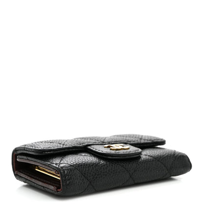 Chanel Caviar Quilted 6 Key Holder Black 4 of 7