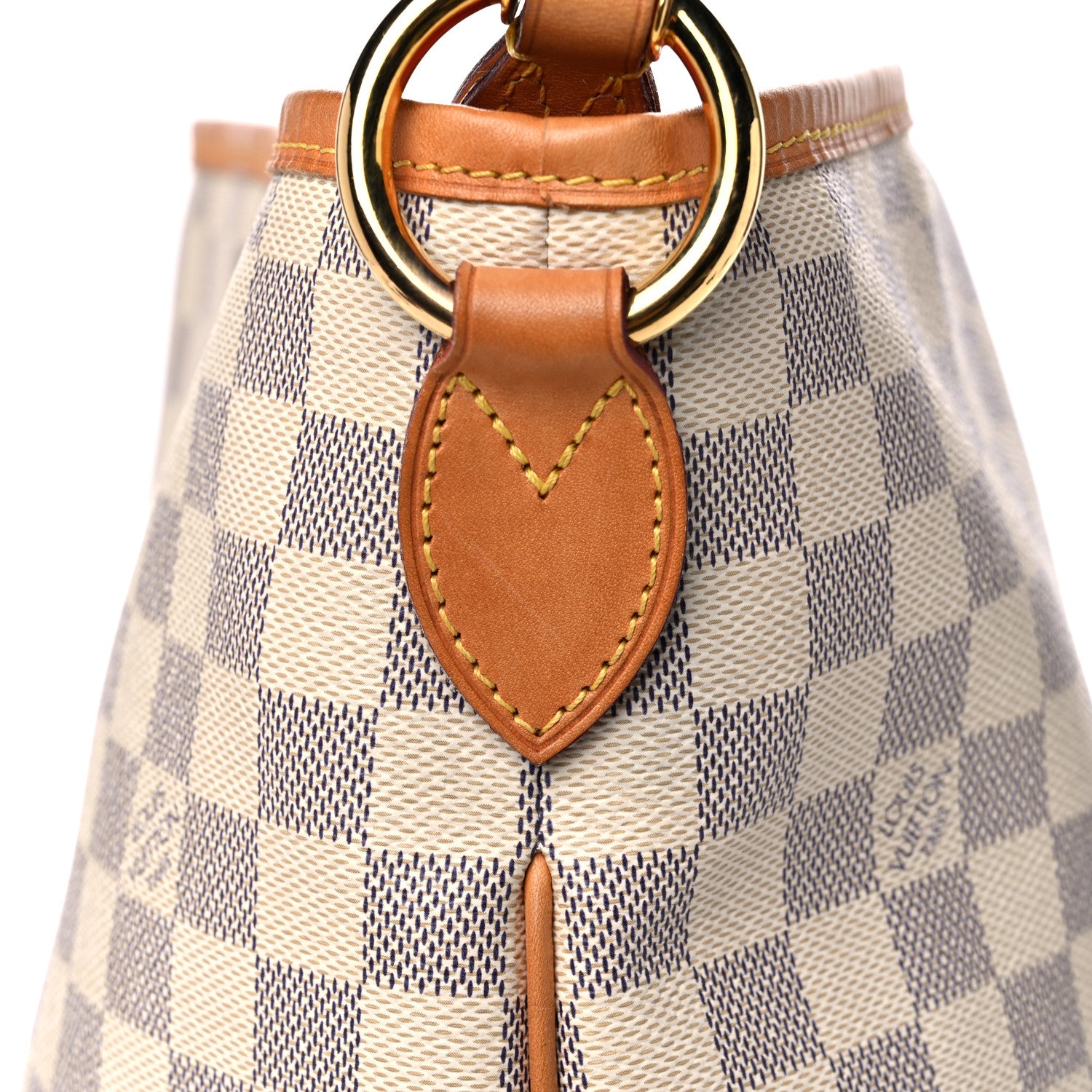 Louis Vuitton Damier Azur Delightful MM Pink 17 of 21