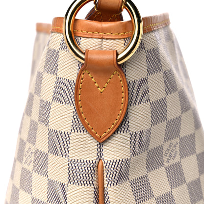 Louis Vuitton Damier Azur Delightful MM Pink 17 of 21