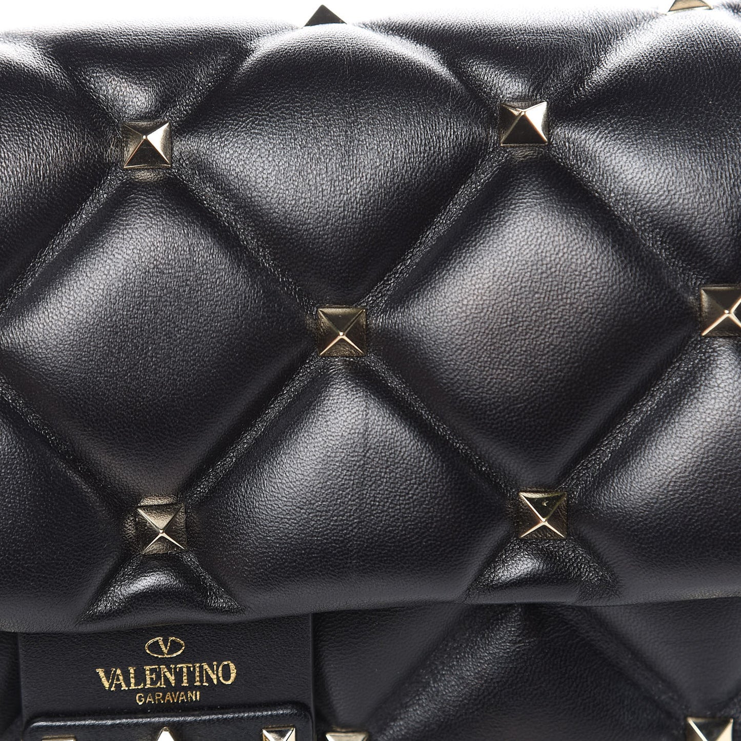 Nappa Candystud Crossbody Black