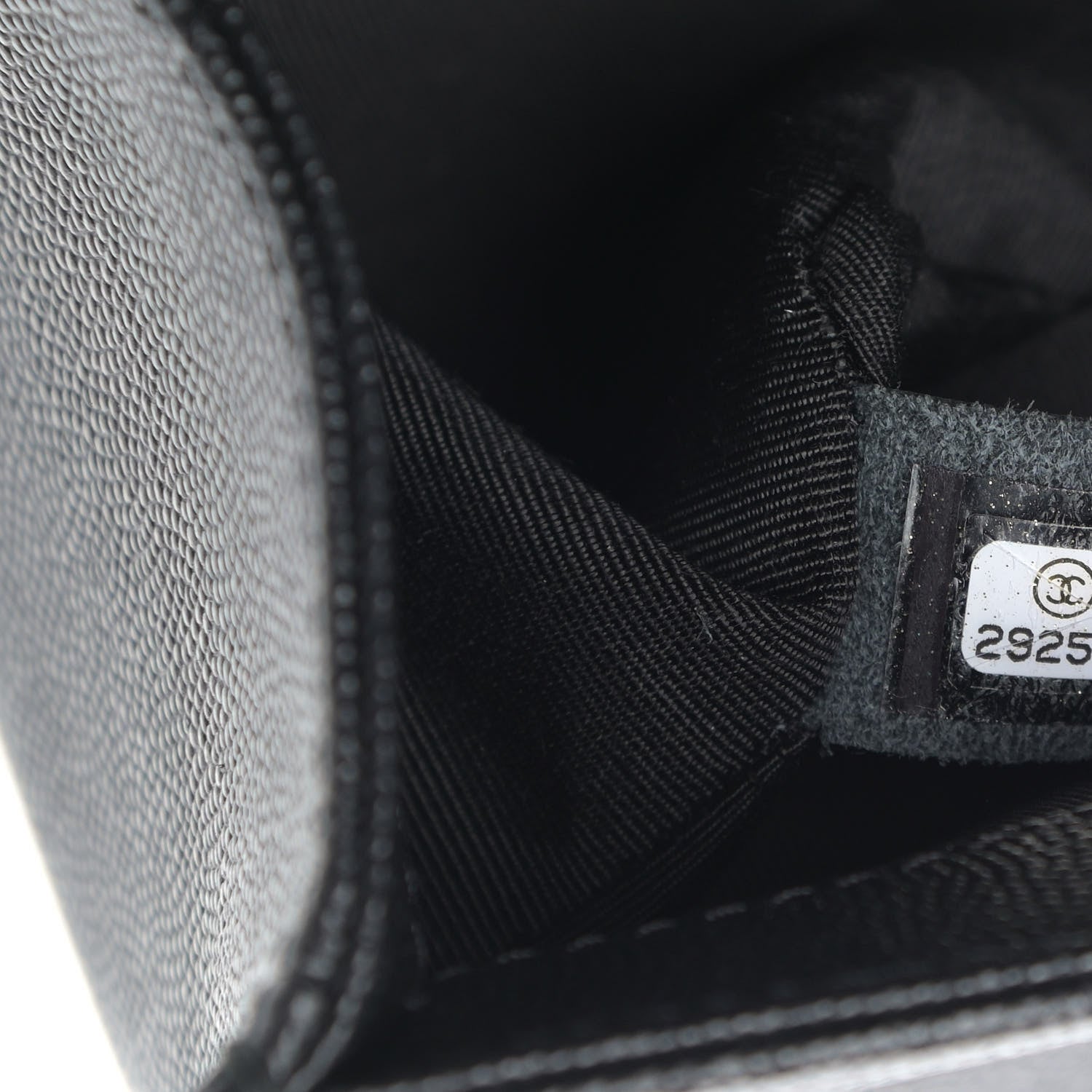 Chanel Caviar Quilted Medium Boy Flap Black 7 of 9