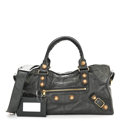 Balenciaga Agneau Giant 21 Gold Hardware Part Time Anthracite 1 of 12