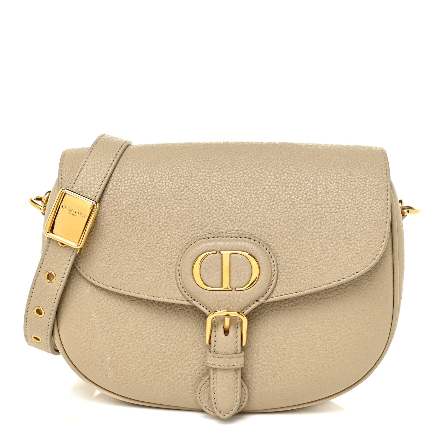 Christian Dior Grained Calfskin Medium Bobby Flap Beige 1 of 17