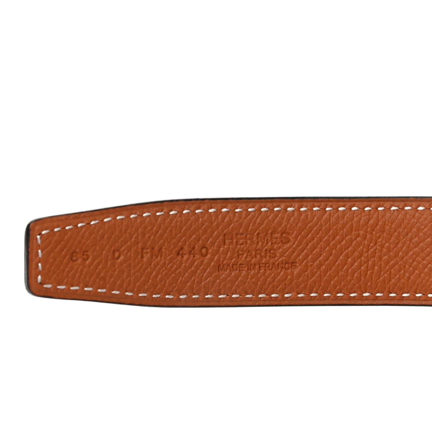 Swift Epsom 24mm Mini Constance H Belt 85 Black Gold