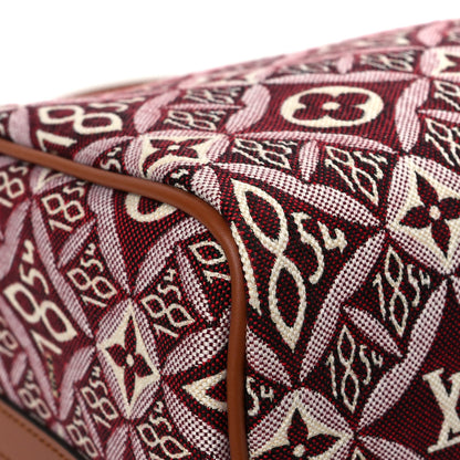 Louis Vuitton Jacquard Since 1854 Speedy Bandouliere 25 Bordeaux 9 of 11