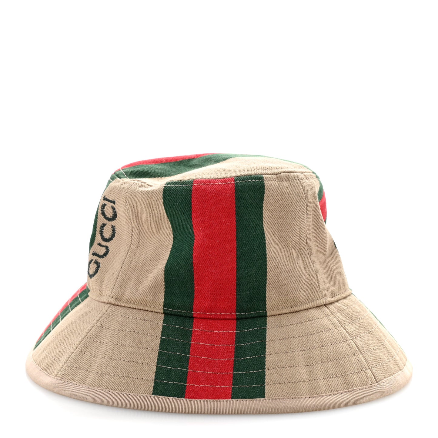 Monogram Canvas Web Bucket Hat S Beige