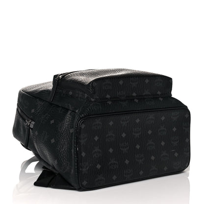 MCM Visetos Medium Stark Backpack Black 4 of 16