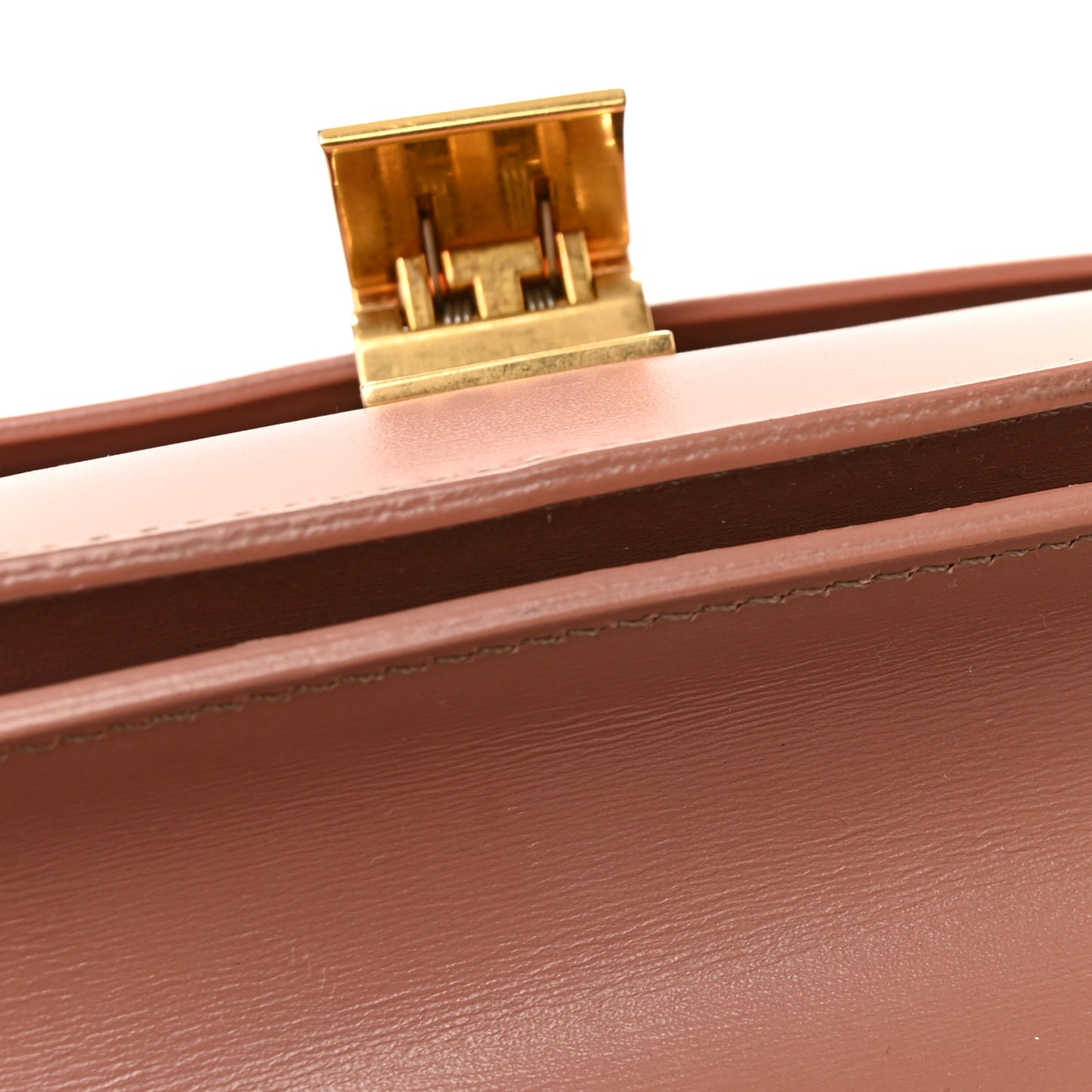 Box Calfskin Teen Classic Box Flap Bag Antique Rose
