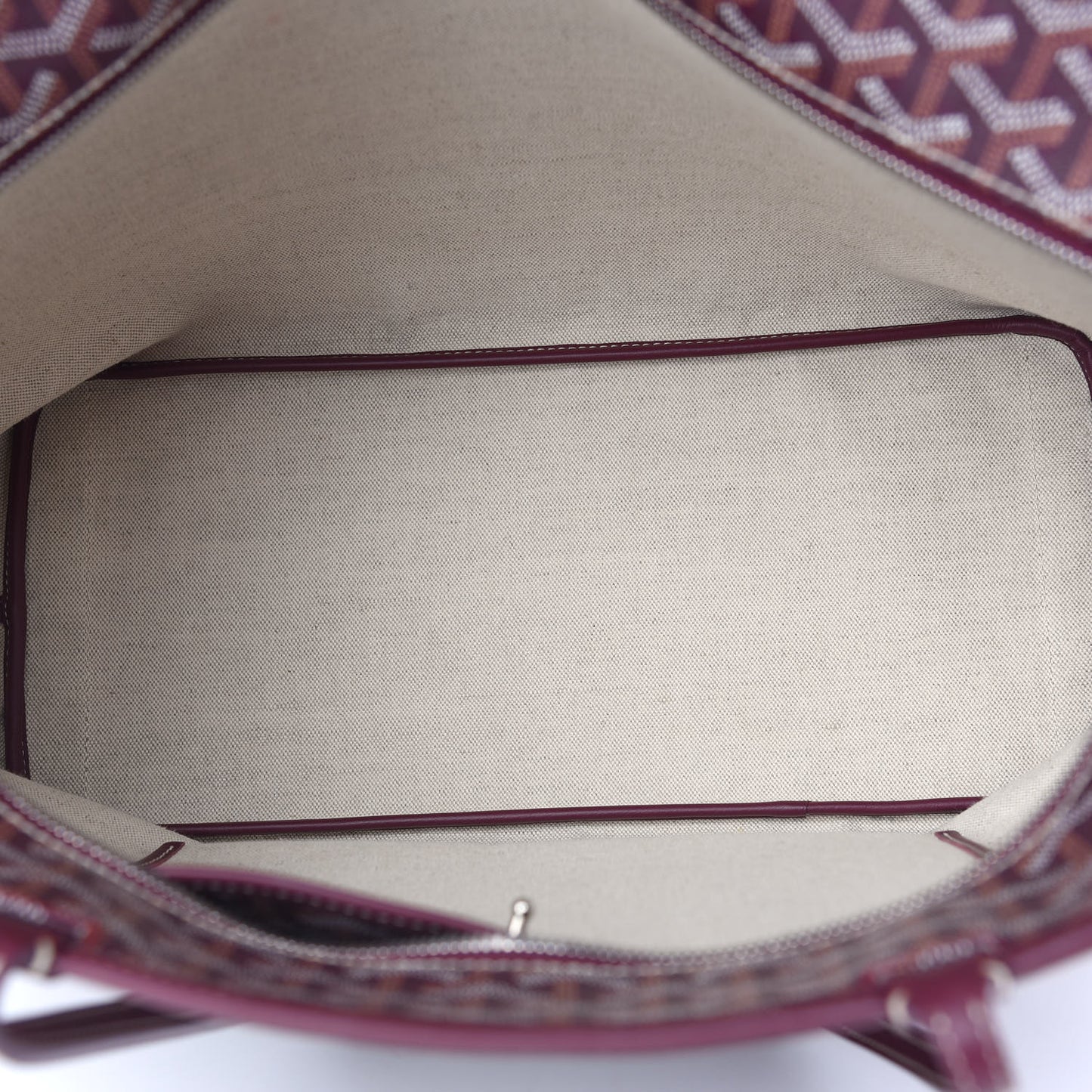 Goyardine Artois MM Burgundy