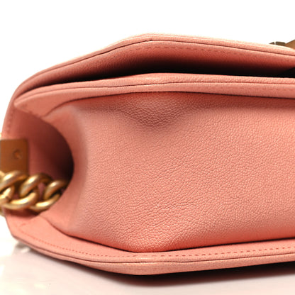 Chanel Caviar Quilted Small Boy Flap Pink 9 of 10