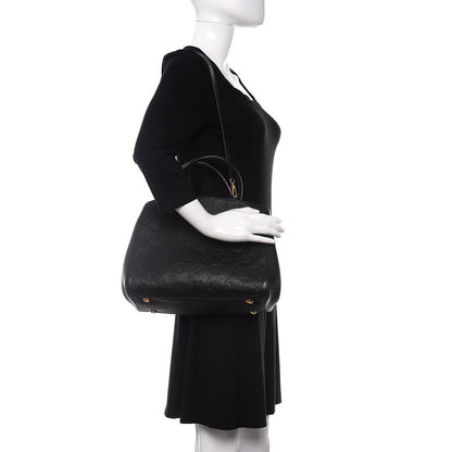 Louis Vuitton Empreinte Montaigne MM Black 2 of 10