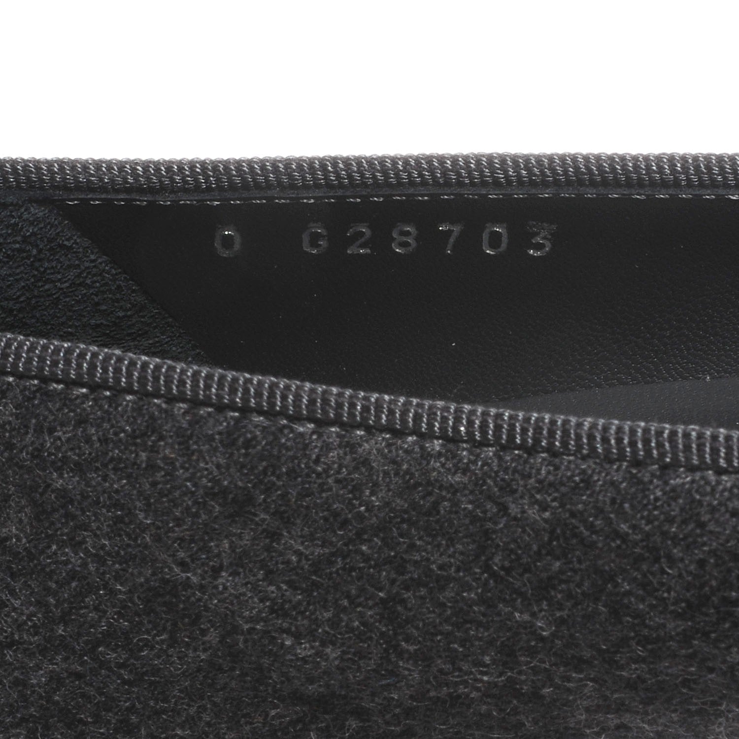 Chanel Tweed Flannel Cap Toe Ballerina Flats Grey Black 36 8 of 9