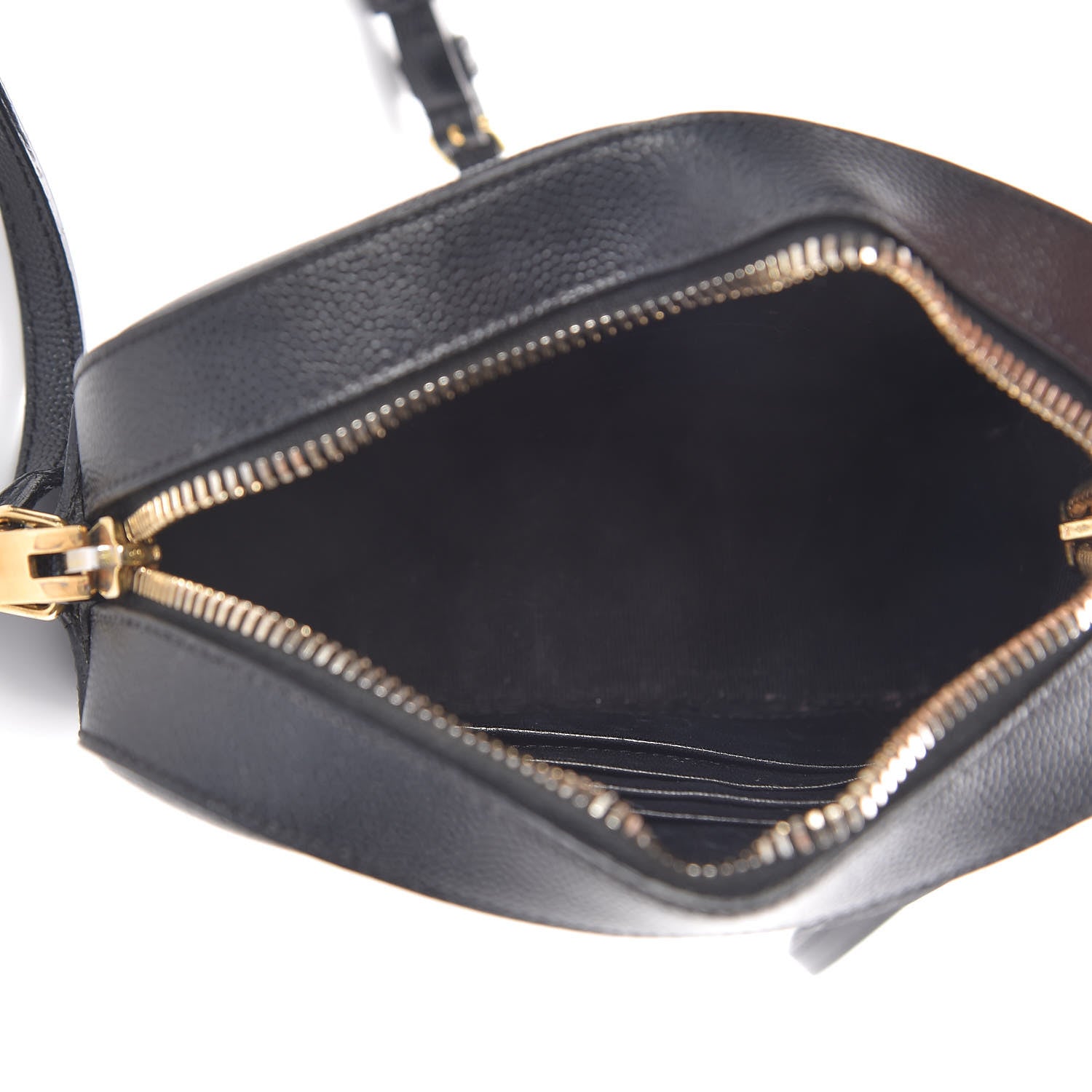 Saint Laurent Grain De Poudre Small Classic Monogram Camera Bag Black 5 of 12