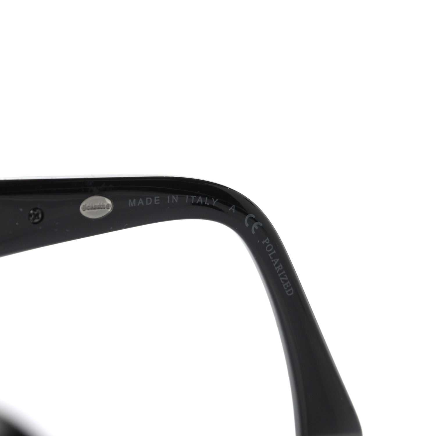 Chanel Crystal Polarized CC Square Sunglasses 5301-B Black 5 of 8