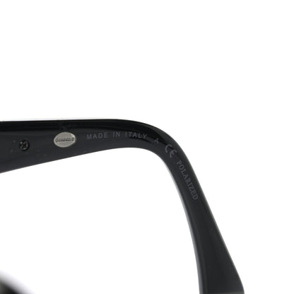 Chanel Crystal Polarized CC Square Sunglasses 5301-B Black 5 of 8