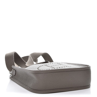 Hermes Taurillon Clemence Evelyne TPM Etain 4 of 8
