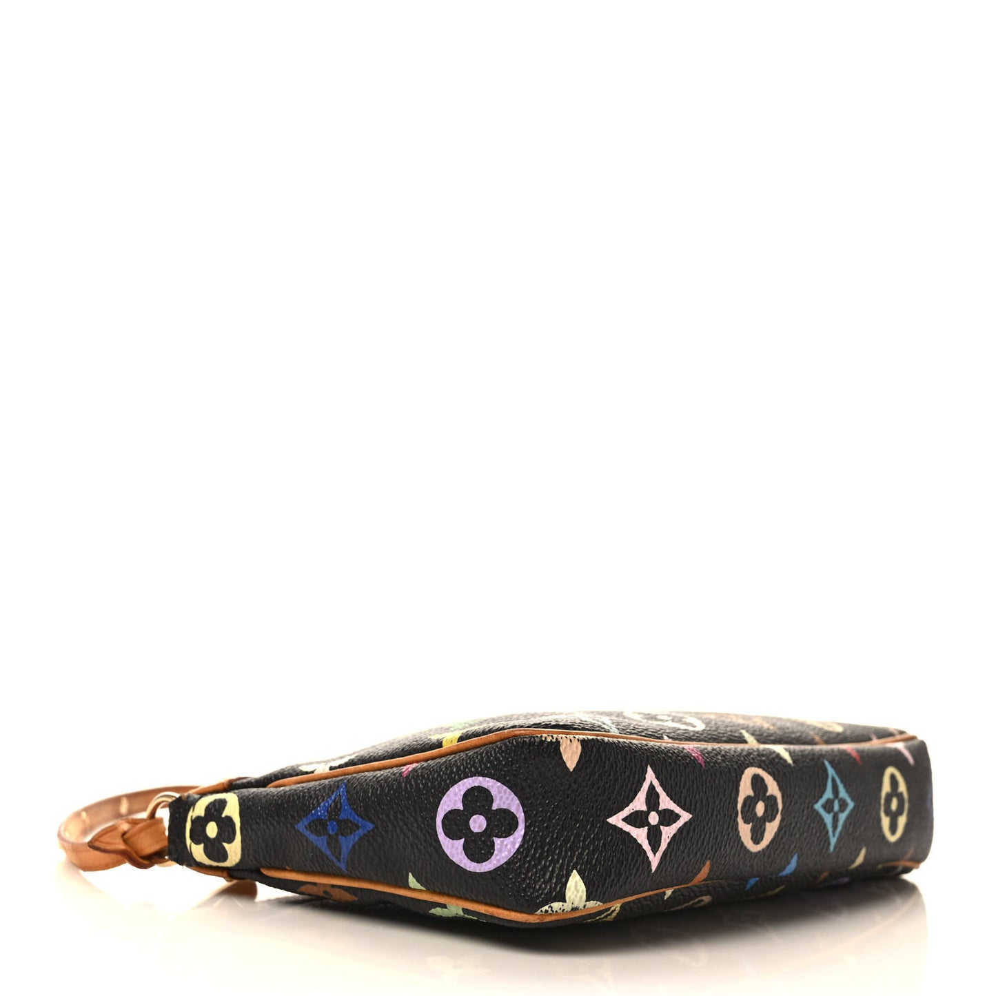 Monogram Multicolor Pochette Accessories Black