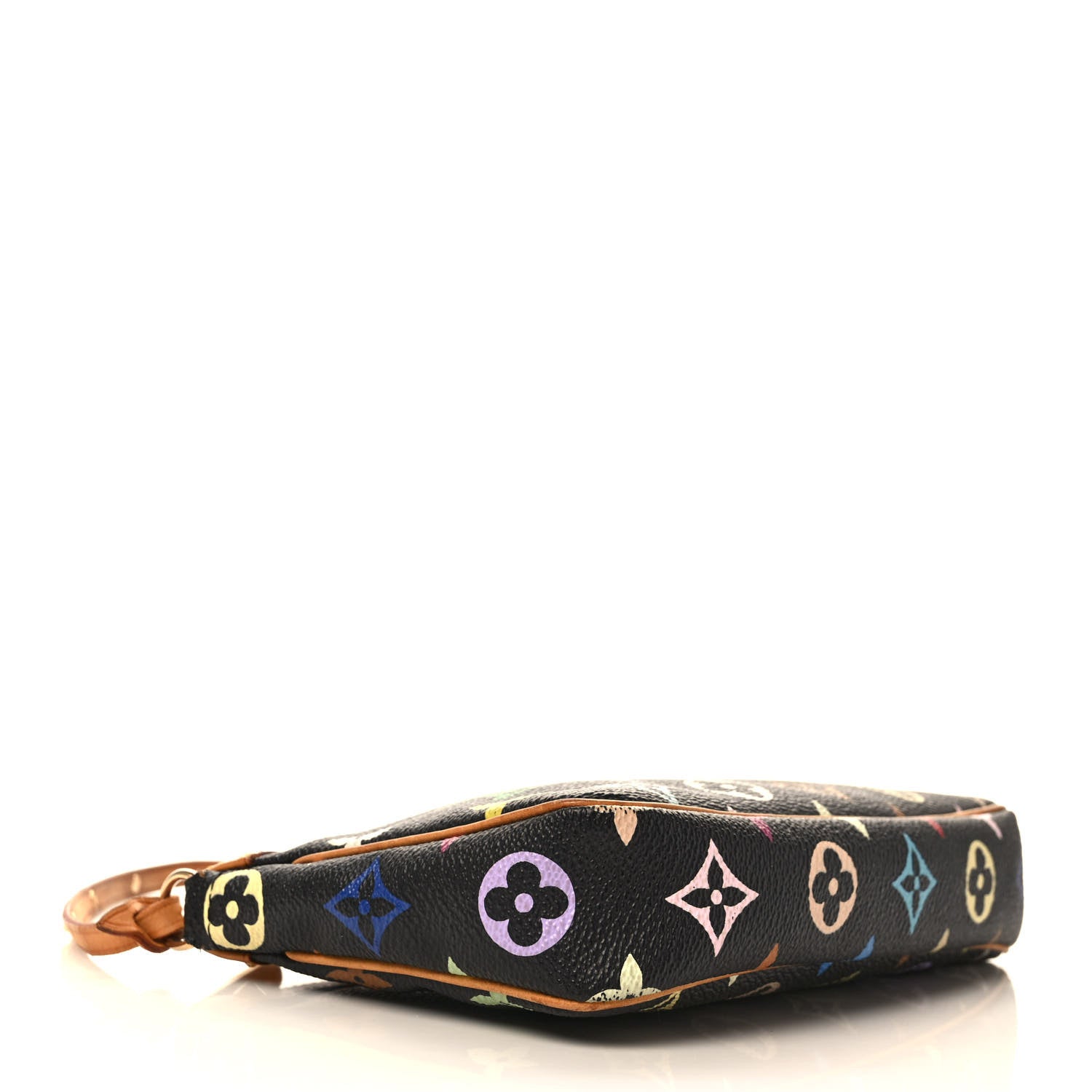 Louis Vuitton Monogram Multicolor Pochette Accessories Black 4 of 9