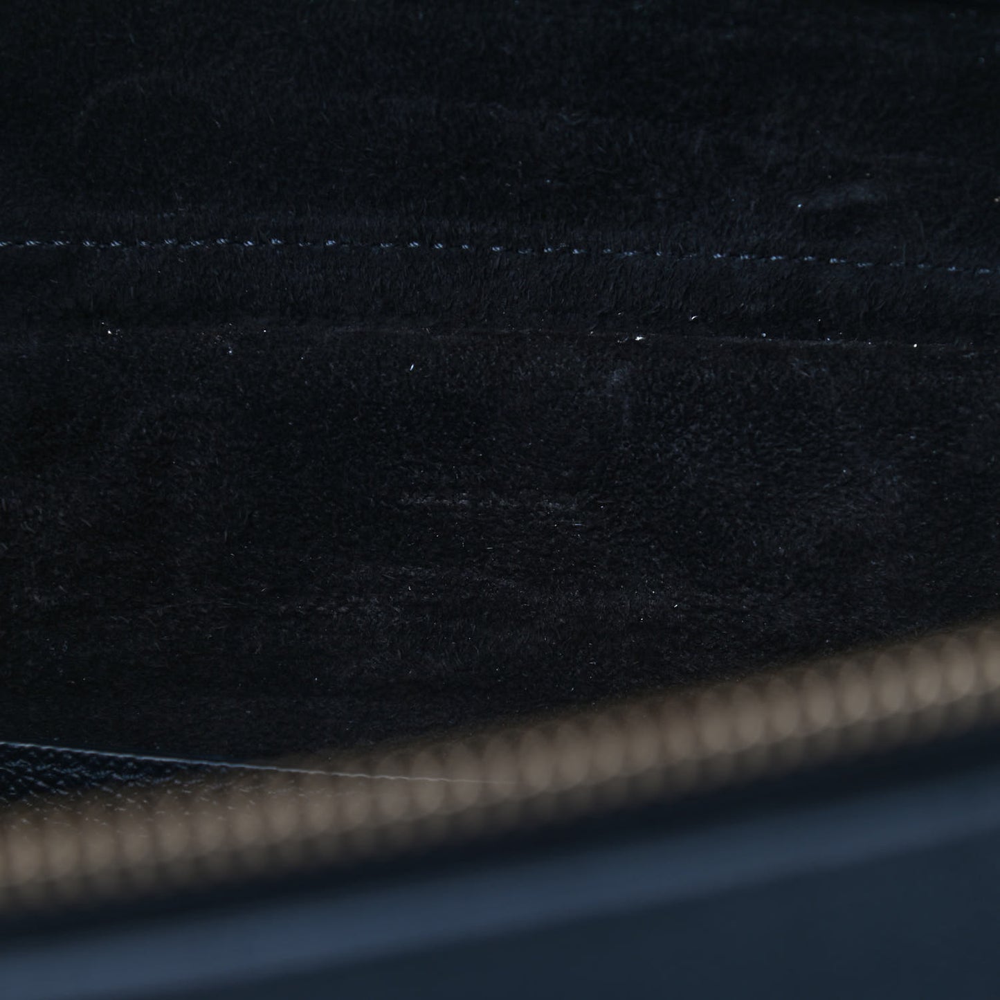 Grained Calfskin Micro Belt Bag Black