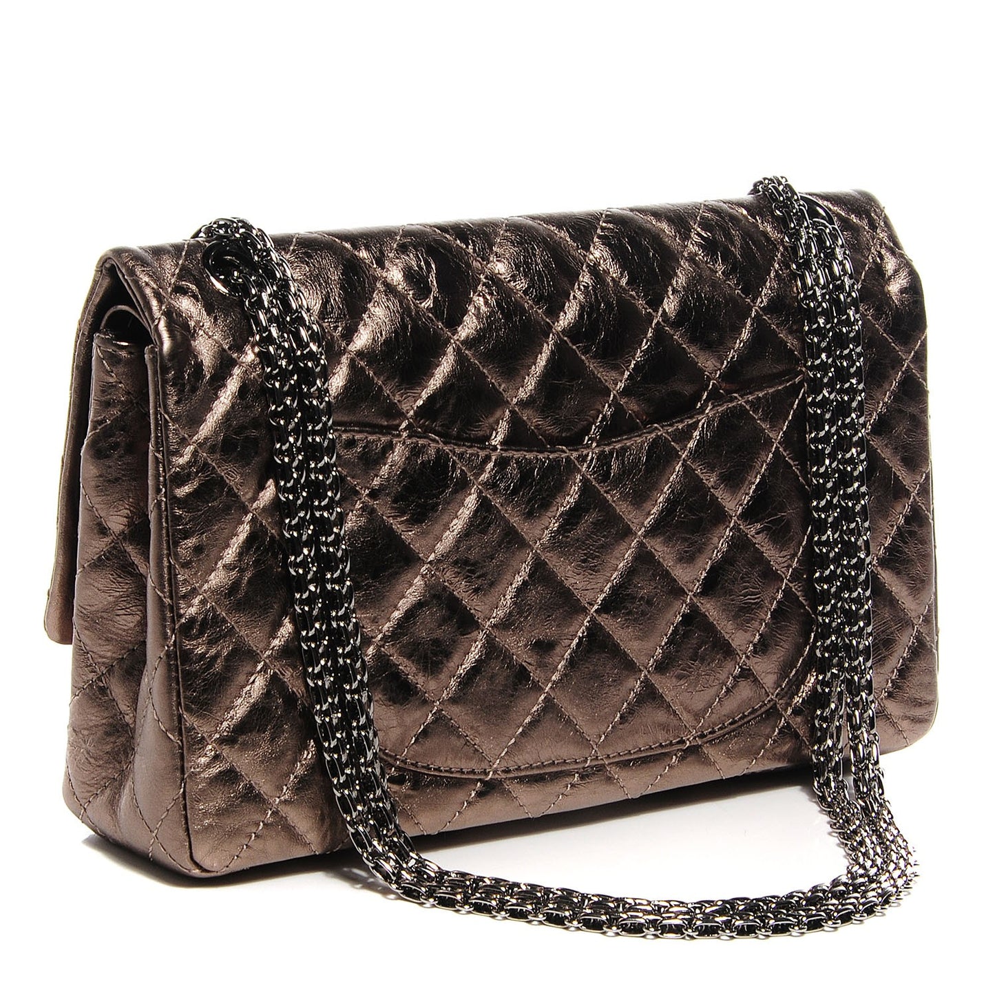 Metallic Aged Calfskin 2.55 Reissue 226 Flap Gold