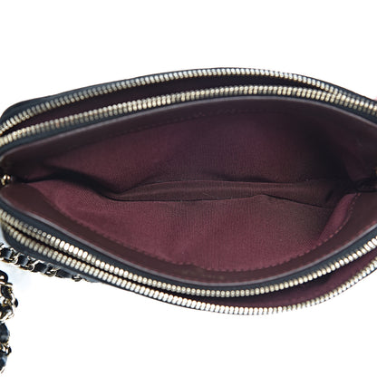 Chanel Lambskin Quilted Small Clutch With Chain Black 6 of 18