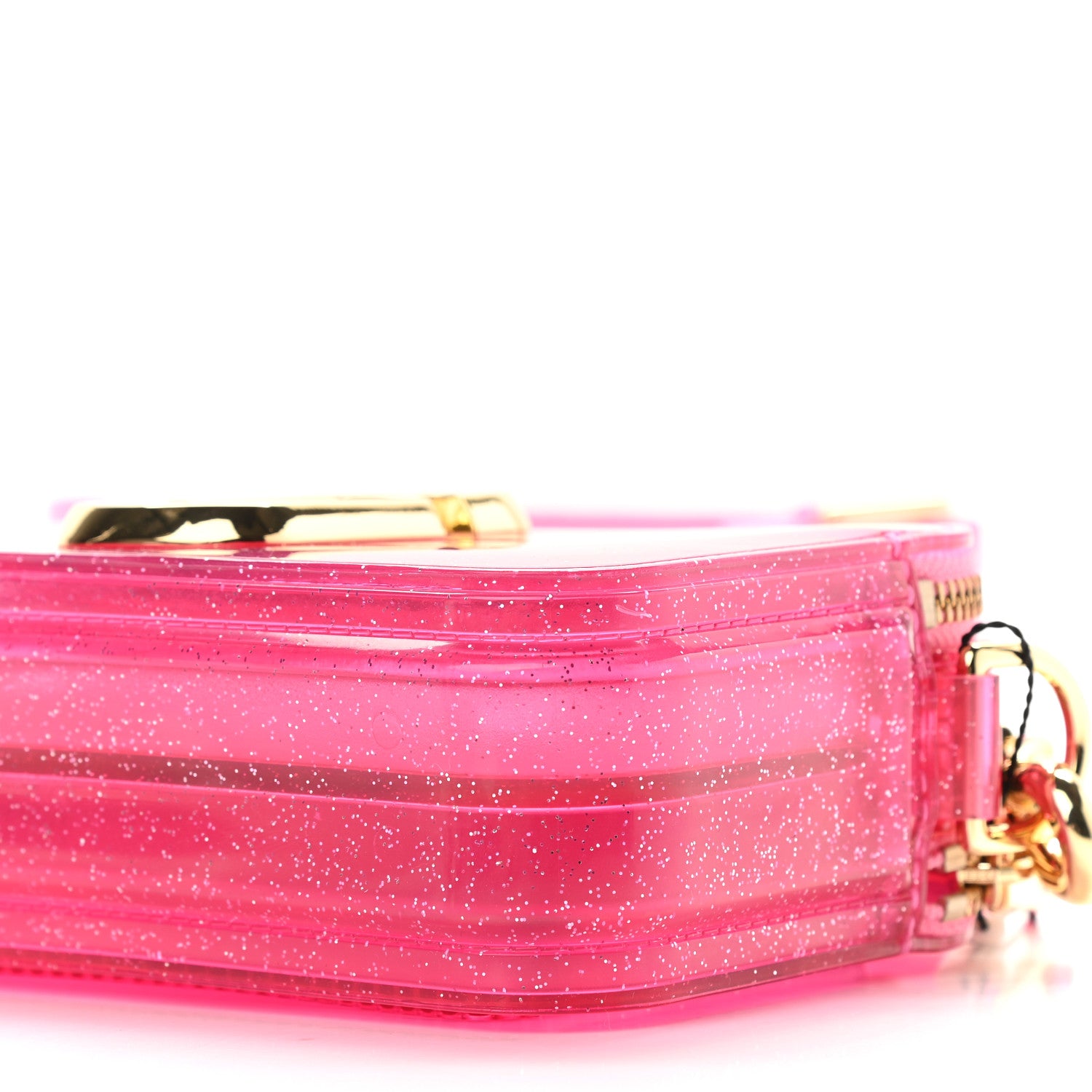 Marc Jacobs Jelly Glitter Small Snapshot Camera Bag Pink 10 of 11