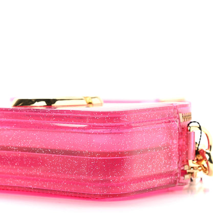 Marc Jacobs Jelly Glitter Small Snapshot Camera Bag Pink 10 of 11