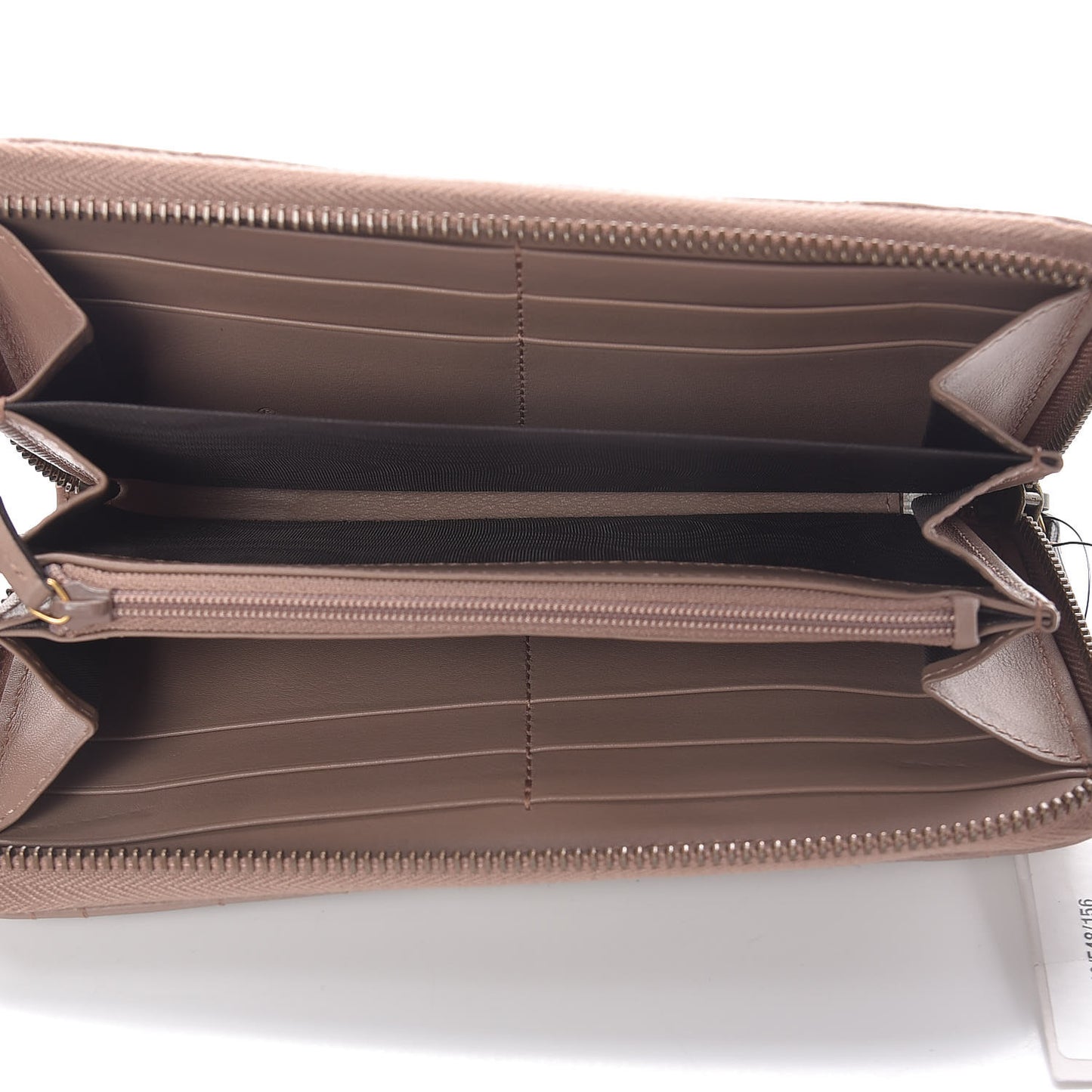 Calfskin Matelasse Pearly GG Marmont Zip Around Wallet Porcelain Rose