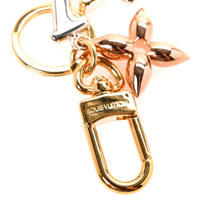 Louis Vuitton New Wave Bag Charm Key Holder Yellow Pink White Gold 4 of 5