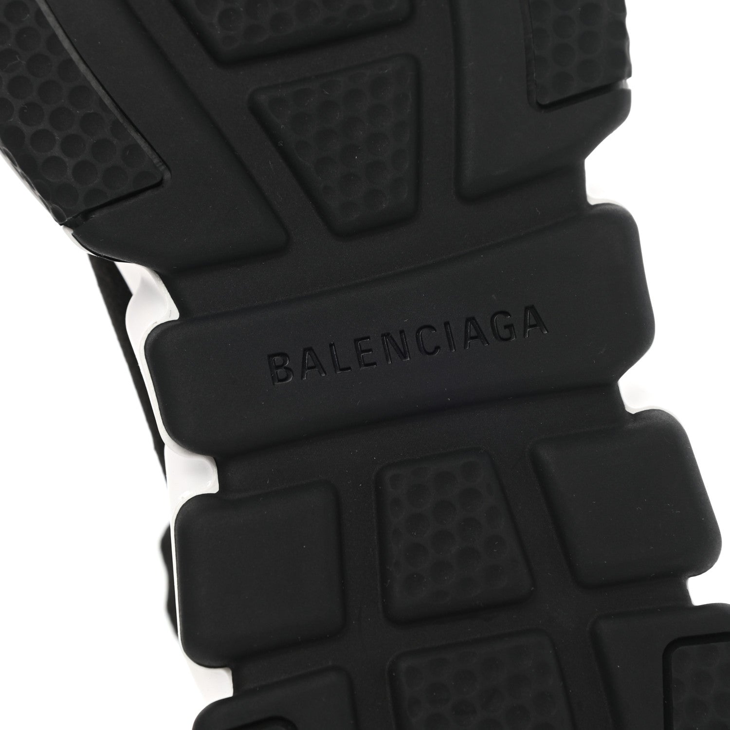 Balenciaga Neoprene Knit Womens Speed Sneakers 37 Black White 6 of 8