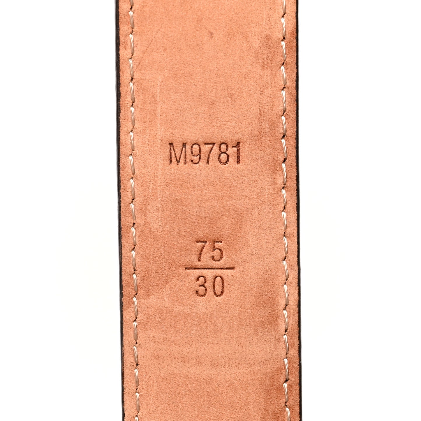 Mini Monogram 25mm LV Initiales Belt 75 30