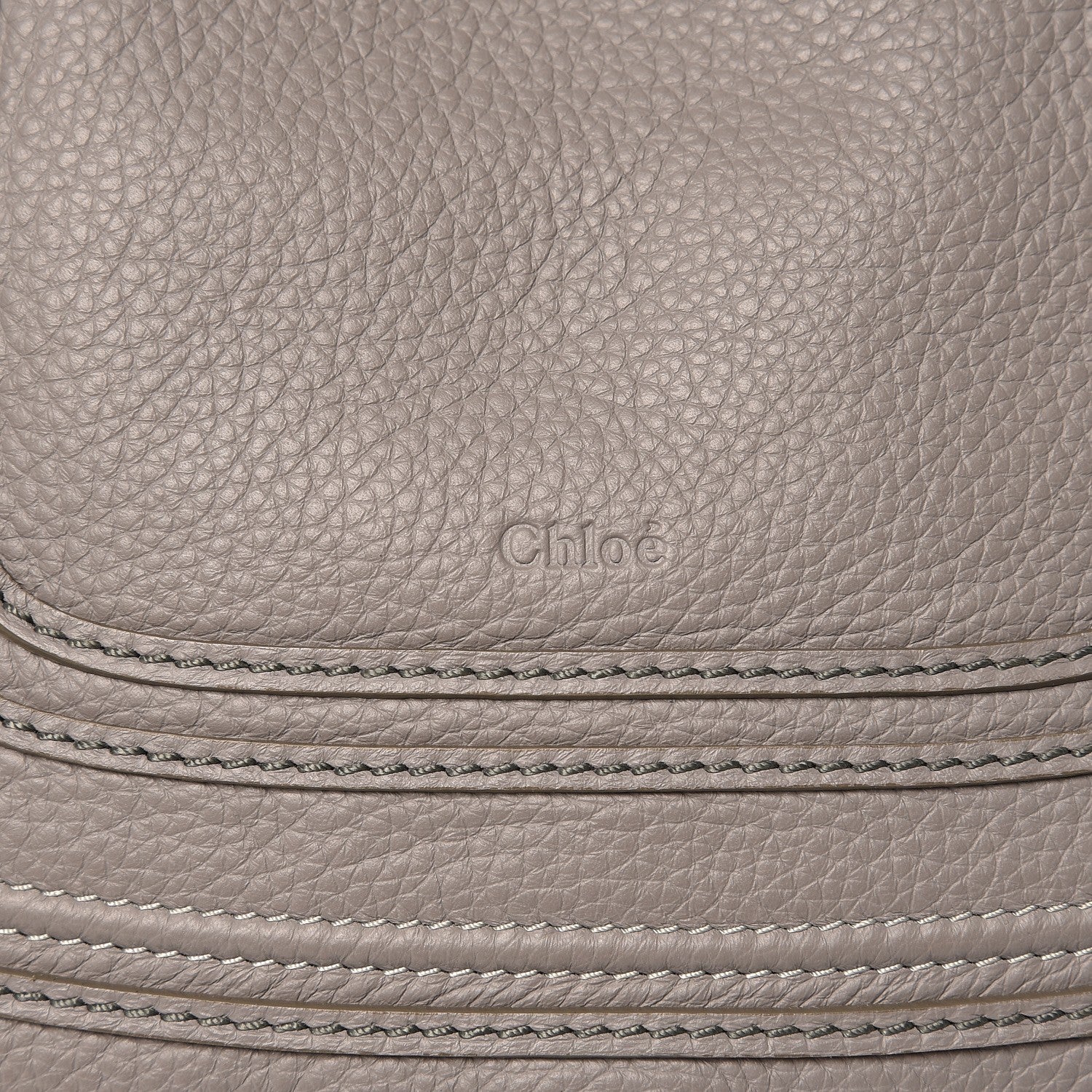 Chloe Calfskin Medium Marcie Satchel Cashmere Grey 10 of 10