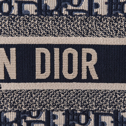 Christian Dior Oblique Book Tote Blue Multicolor 8 of 11