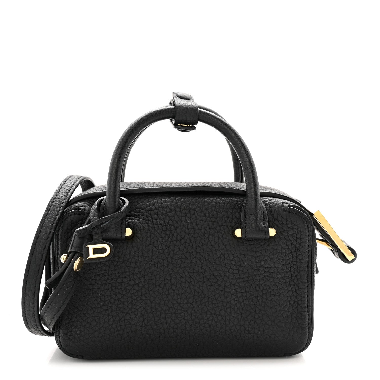 Delvaux Taurillon Soft Nano Cool Box Black 1 of 11