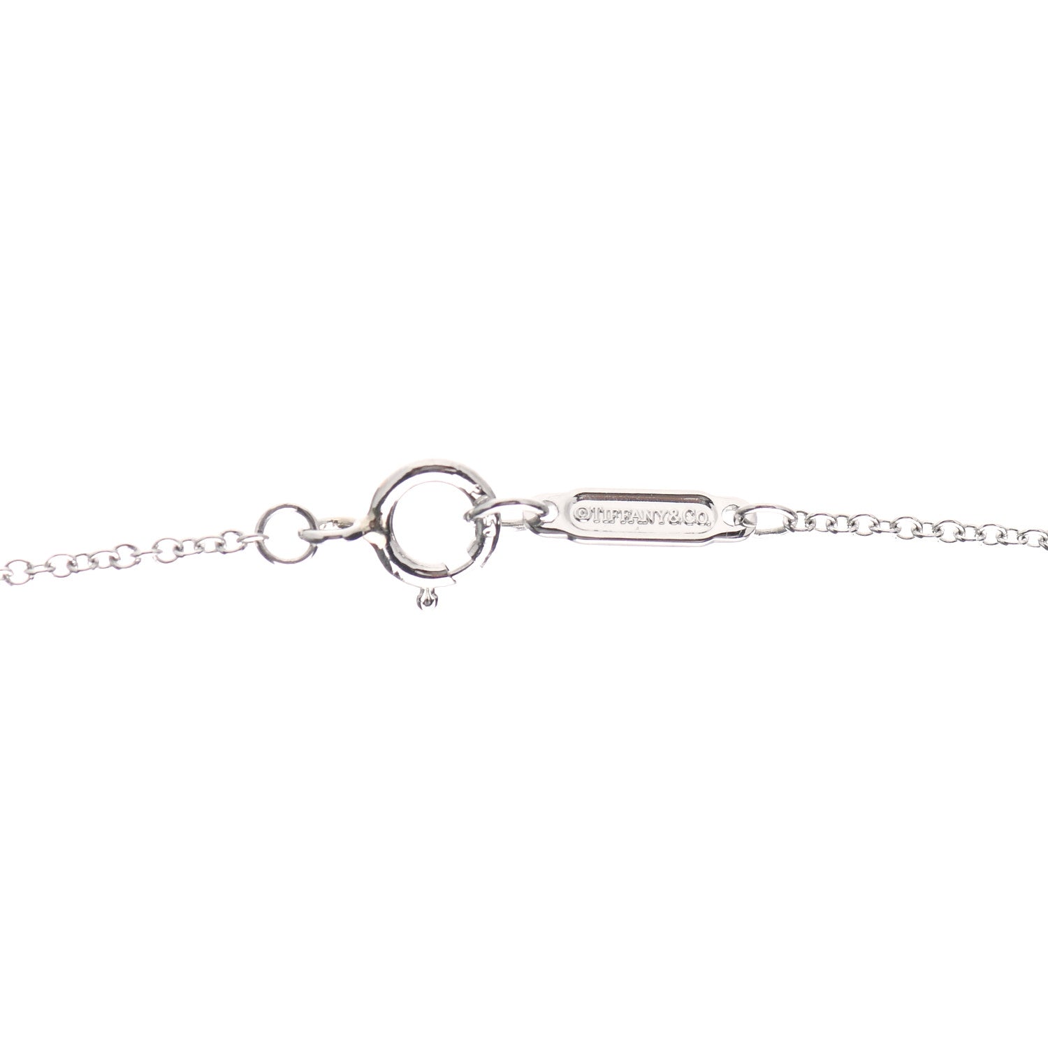 Tiffany Platinum Diamond Paper Flowers Pendant Necklace 5 of 6