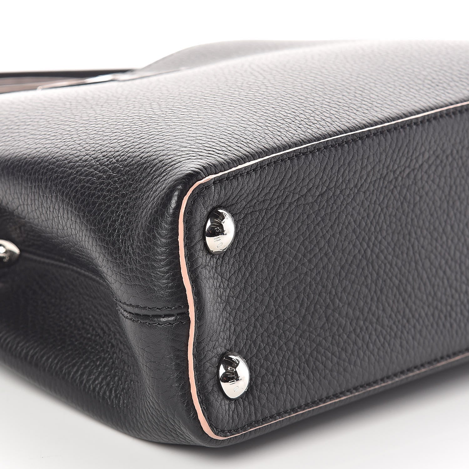 Louis Vuitton Taurillon Capucines BB Black Petale 7 of 8