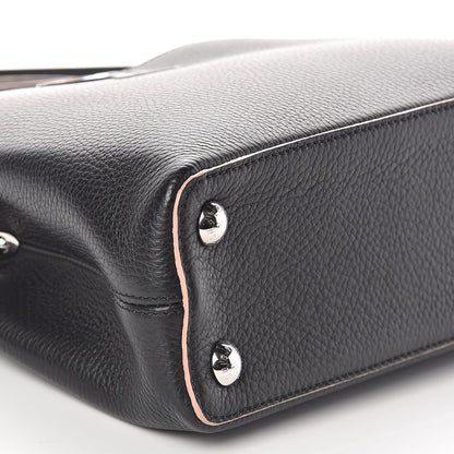 Louis Vuitton Taurillon Capucines BB Black Petale 7 of 8