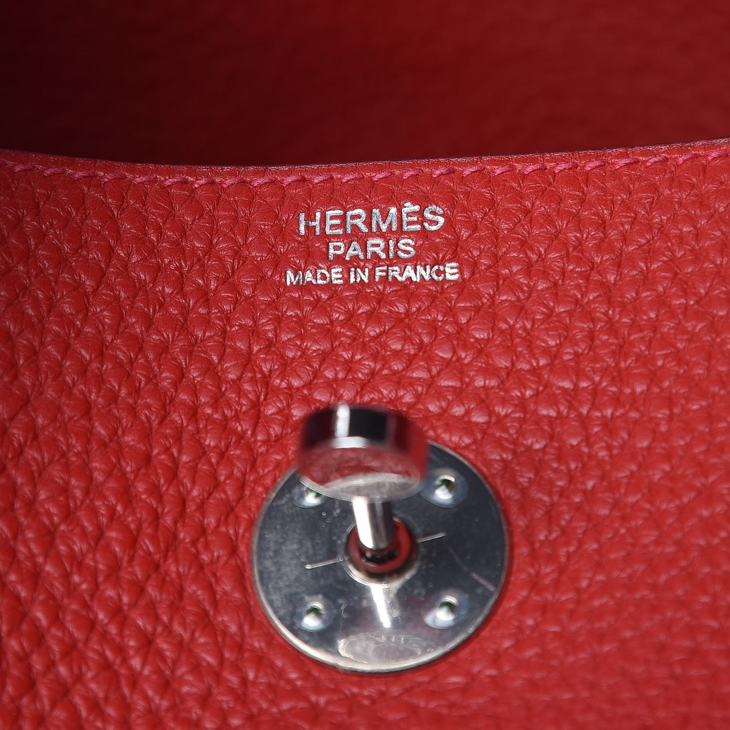 Taurillon Clemence Lindy 30 Rouge Casaque