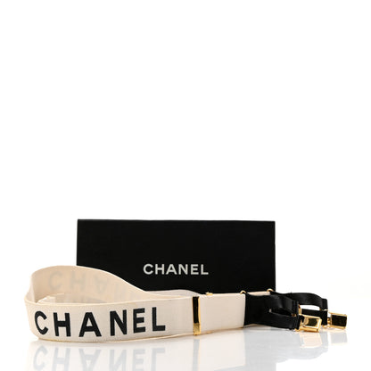 Chanel Logo Suspenders White 6 of 6