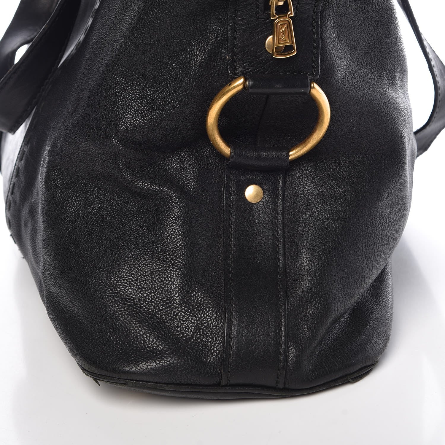 Saint Laurent Calfskin Oversized Muse Black 9 of 13