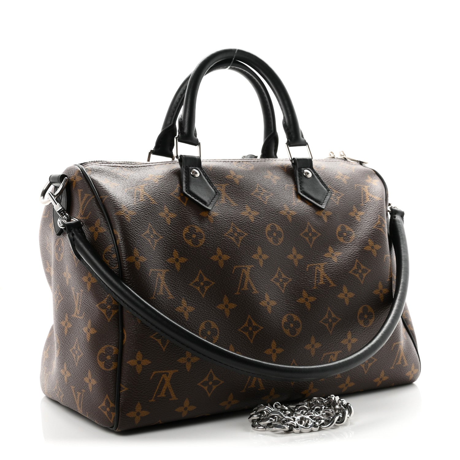 Louis Vuitton Monogram Speedy Soft 30 Dark 2 of 9
