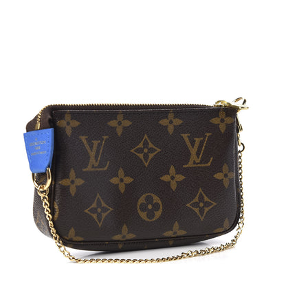 Louis Vuitton Monogram 2019 Christmas Animation Mini Venice Pochette Accessories Blue 2 of 9