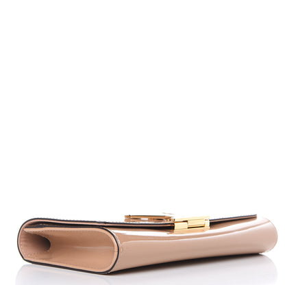 Louis Vuitton Patent Louise Clutch Nude 4 of 7
