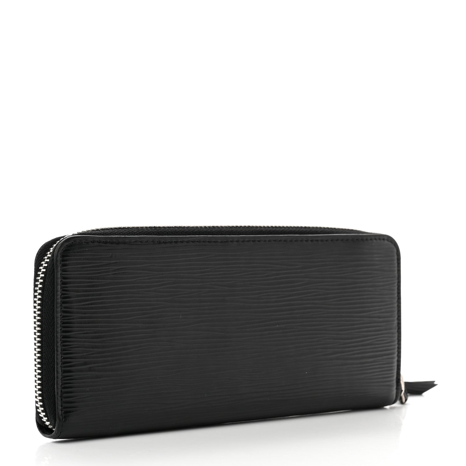 Louis Vuitton Epi Clemence Wallet Black 3 of 7