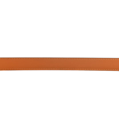 Hermes Epsom Swift 24mm Collier De Chien Belt Black Gold 6 of 8