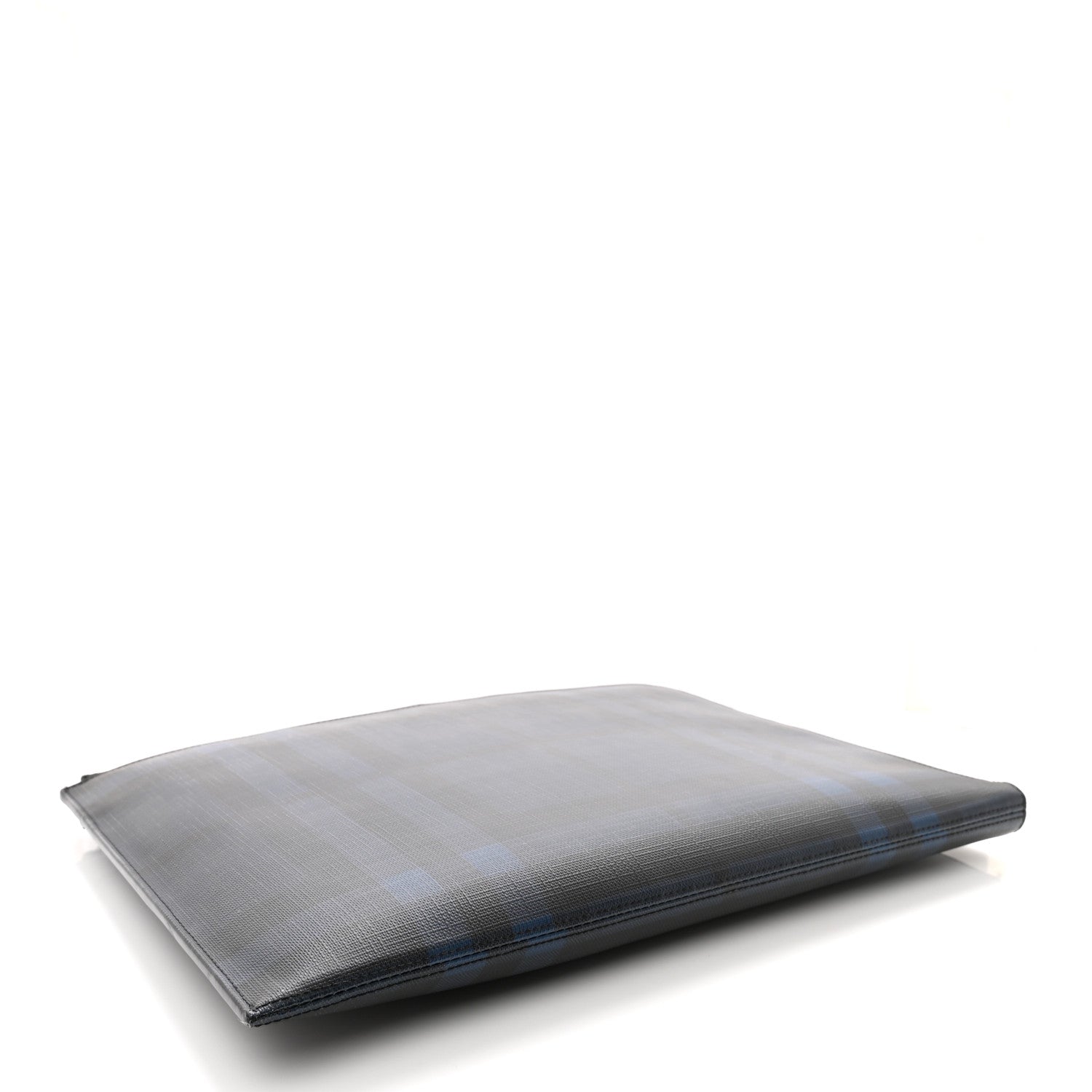 Burberry Grainy Calfskin Document Case Navy Black 4 of 10