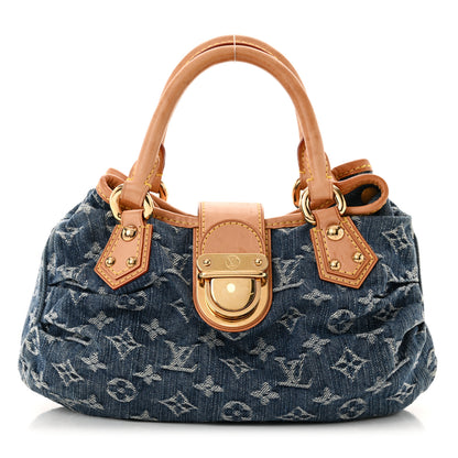 Louis Vuitton Monogram Denim Pleaty Blue 1 of 13