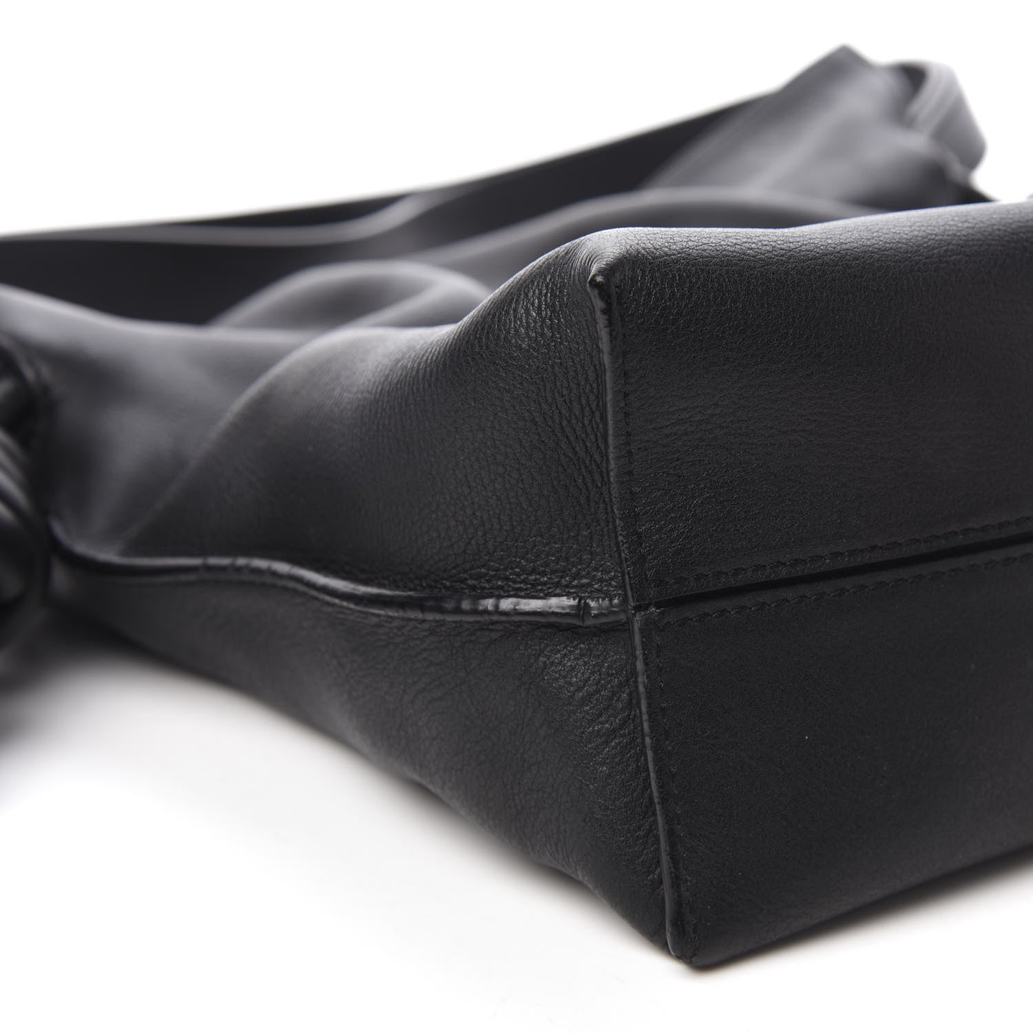 Loewe Calfskin Small Flamenco Knot Bag Black 5 of 9