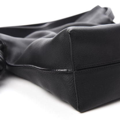 Loewe Calfskin Small Flamenco Knot Bag Black 5 of 9
